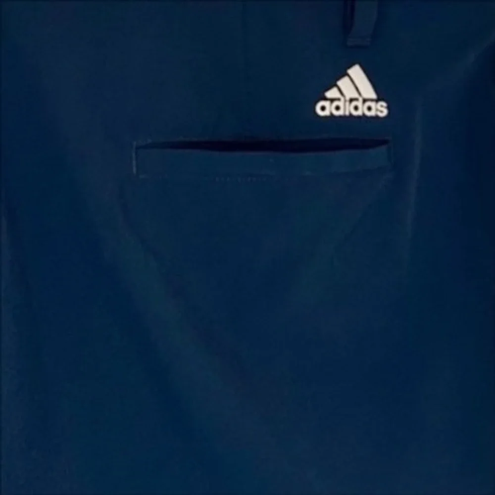 Adidas Golf Shorts 40 Navy Blue Ultimate 365 Stretch Grip Waist Performance NWOT